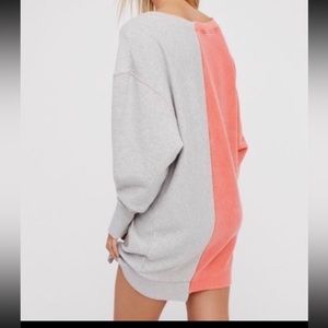 FREE PEOPLE long sleeve mini dress